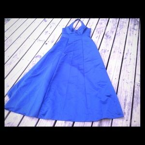 Alexis II Blue Full Length dress Beaded size 16